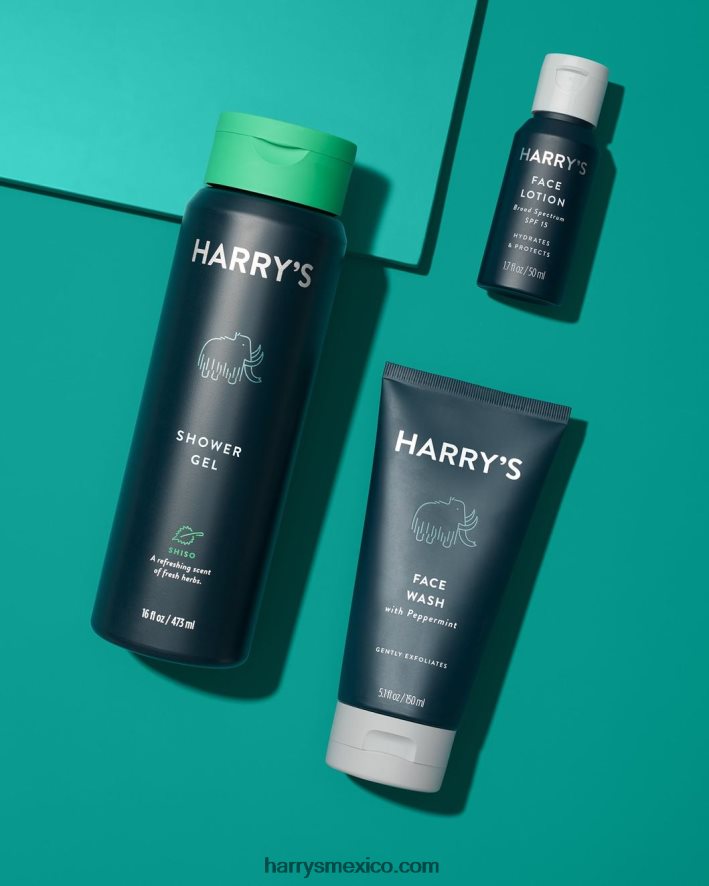 el conjunto de elementos esenciales para el cuidado de la piel Harry's TDH2PJ43