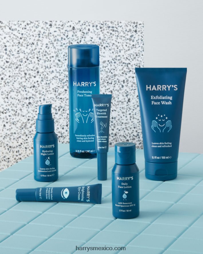 suite completa para el cuidado de la piel Harry's TDH2PJ30